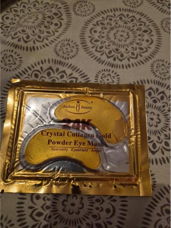 Other - Crystal Collagen Gold Powder Eye Mask 24K Gold Pads for Dark Circles & Hydration